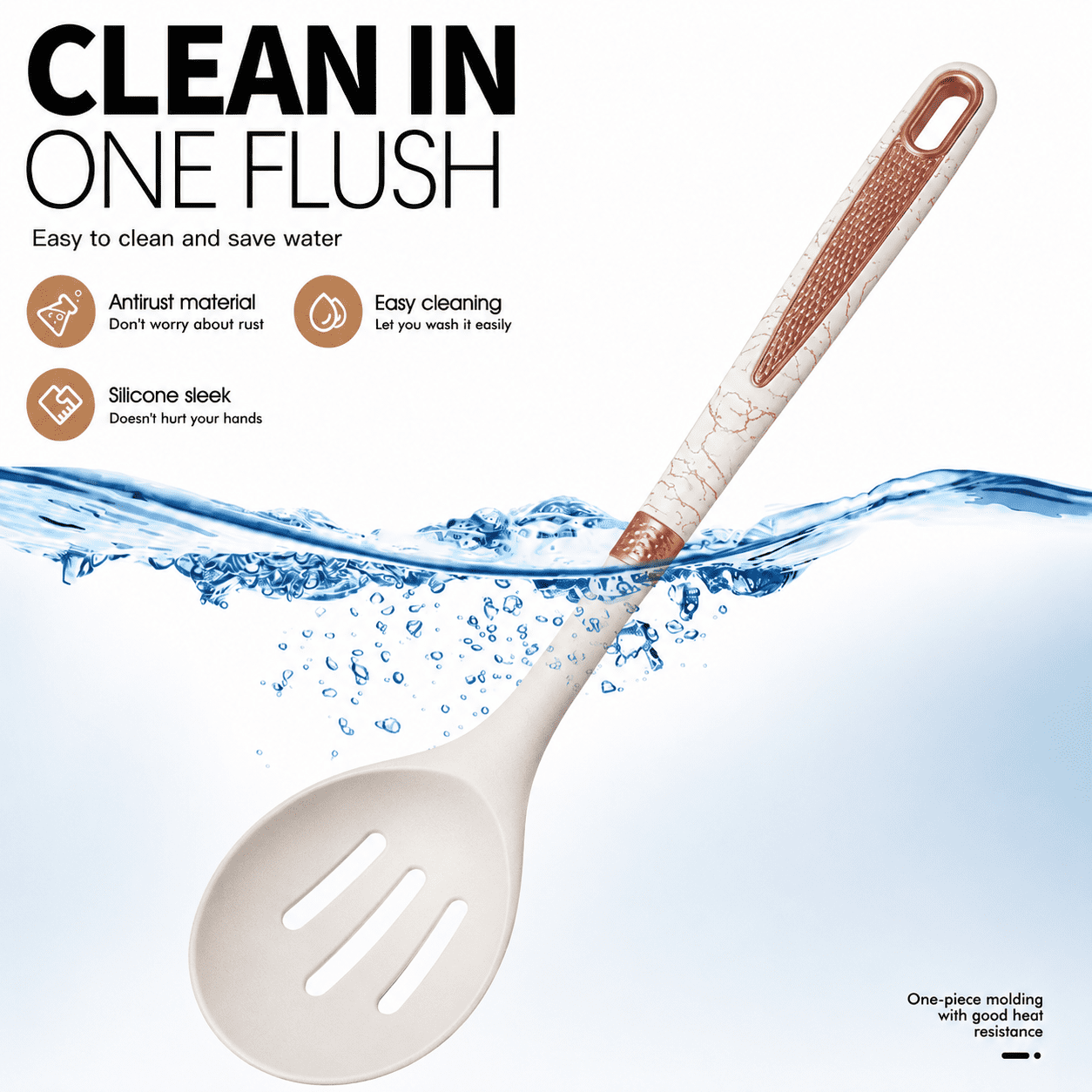 Cooking Utensils Set, 12-Piece Kitchen Silicone Utensils Set, Heat Resistant, Food Grade Utensil Sets with Handle